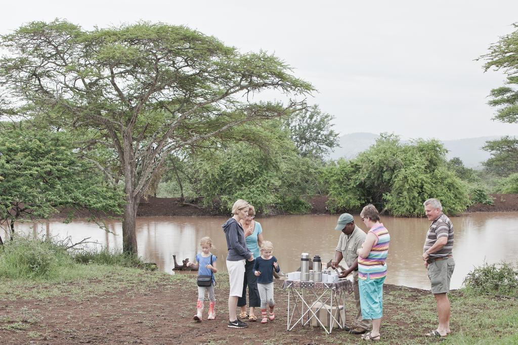 Rhino River Lodge Manyoni Private Game Reserve Luaran gambar